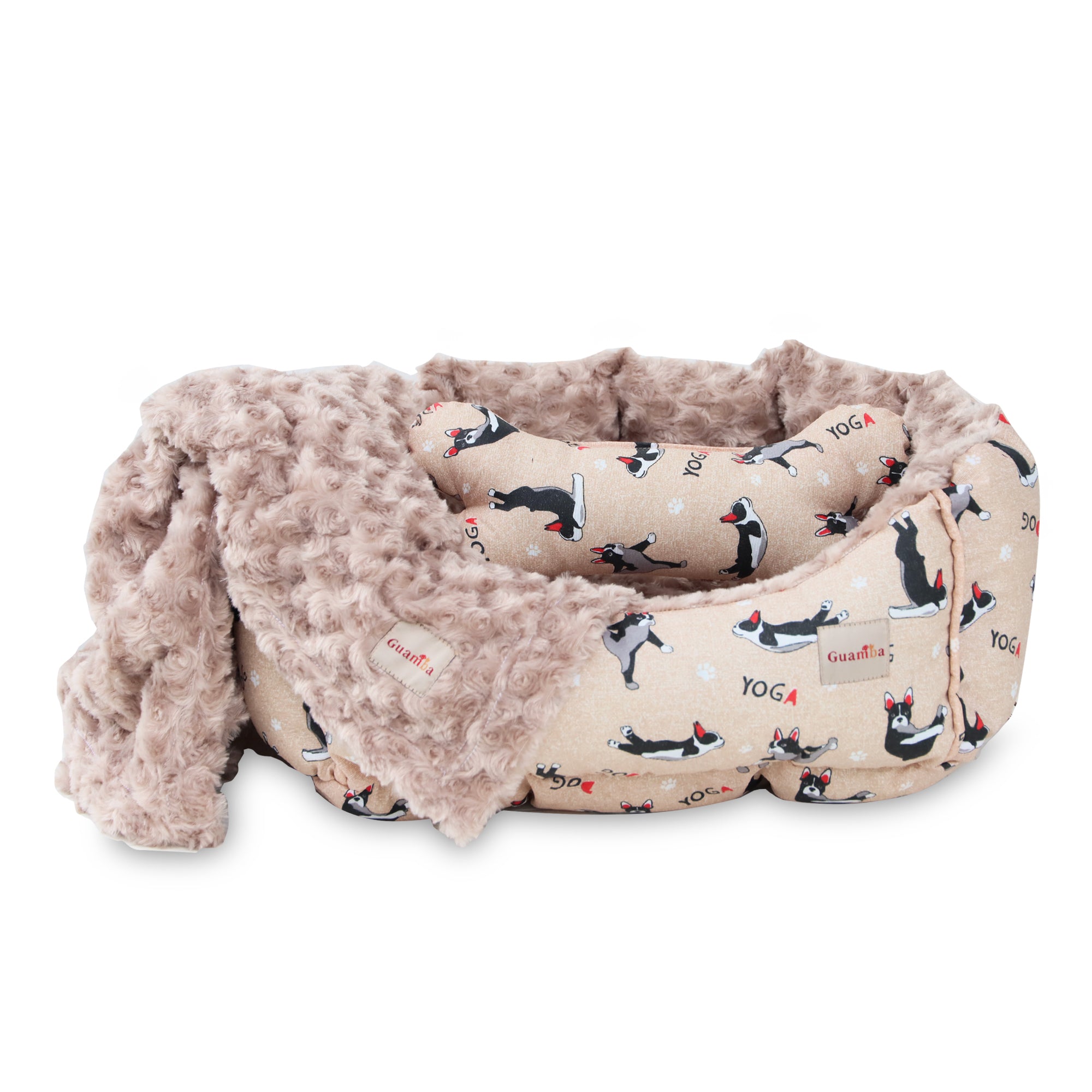 Cama Yogui en combo para mascotas