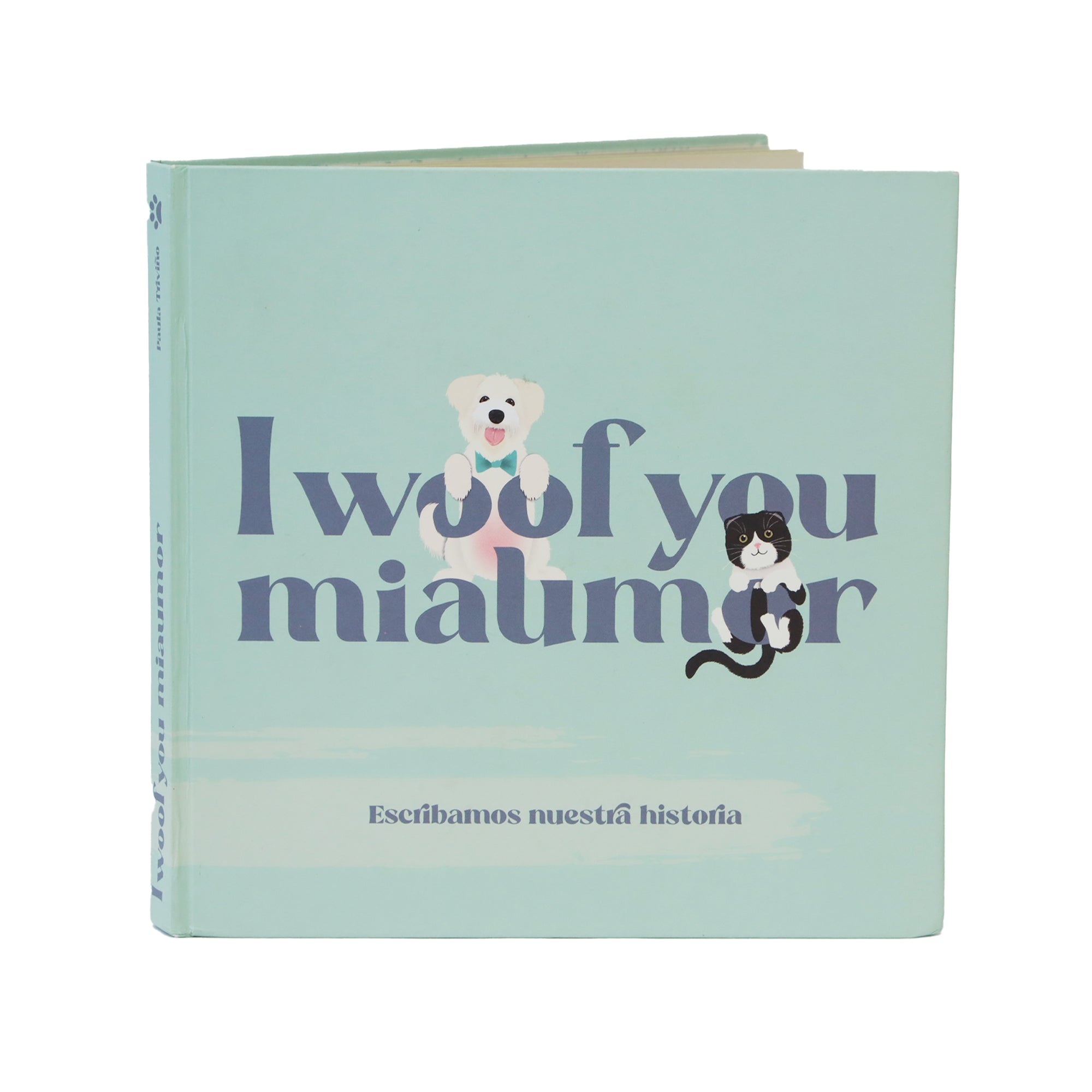 Libro de mascotas  I Woof You — Diario de historias