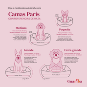 Camas París en combo para mascotas