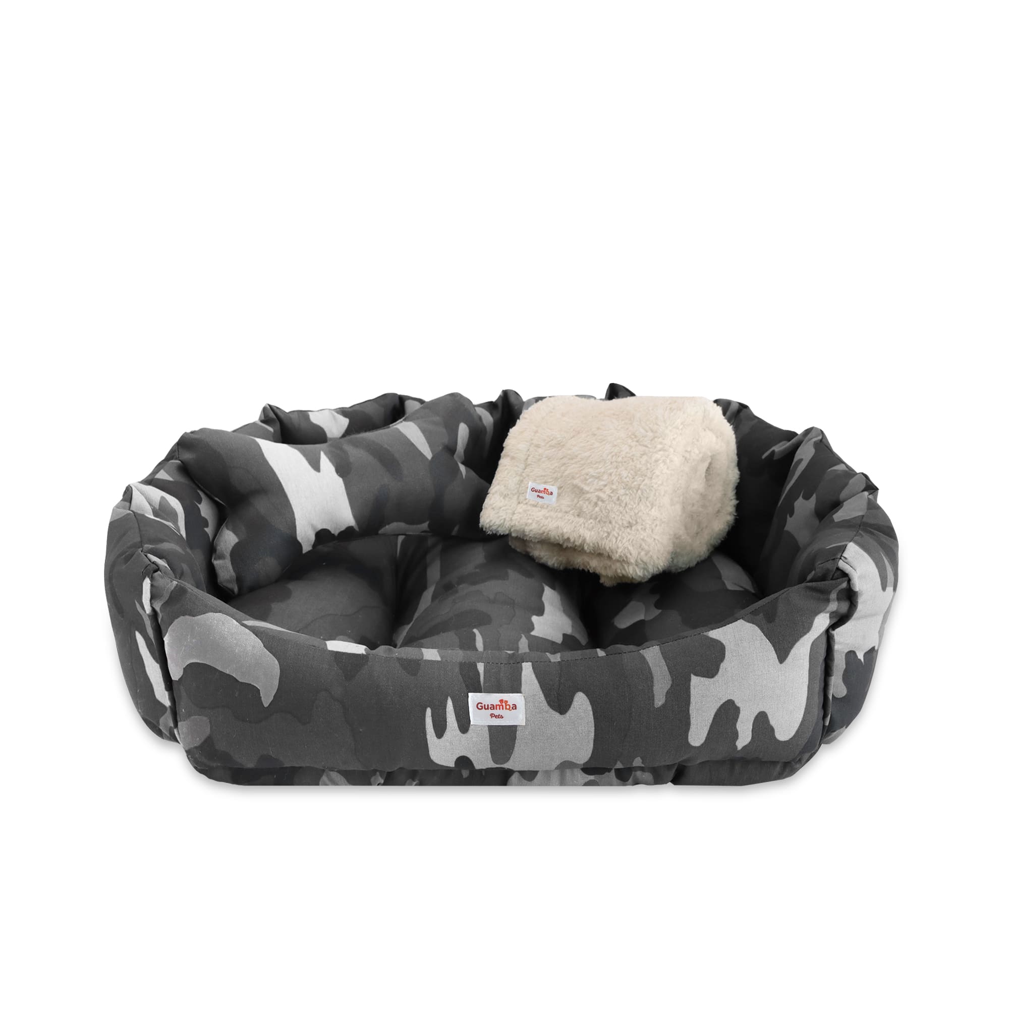 Cama best sale perro camuflaje