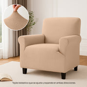 Forro protector bielástico Java para sofá 1 puesto