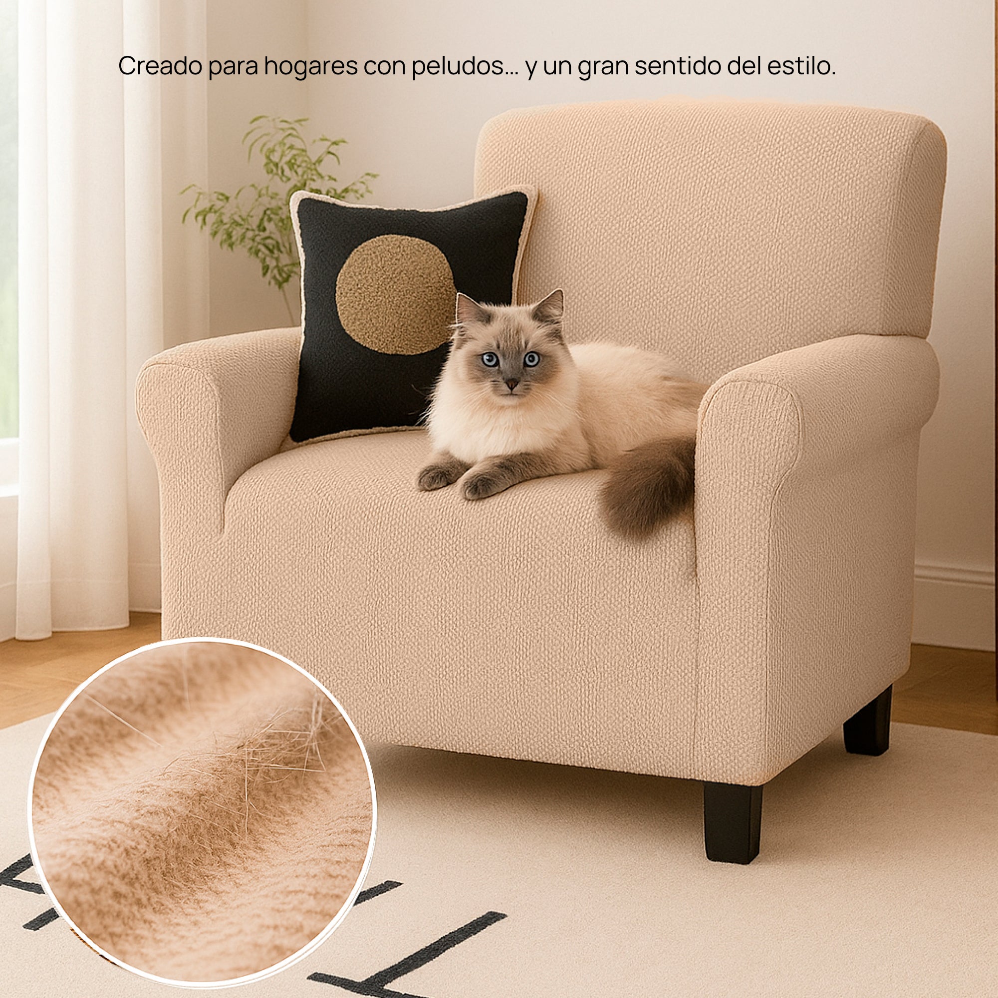 Forro protector para sofá bi-elástico Java