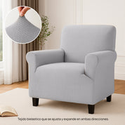 Forro protector bielástico Java para sofá 1 puesto