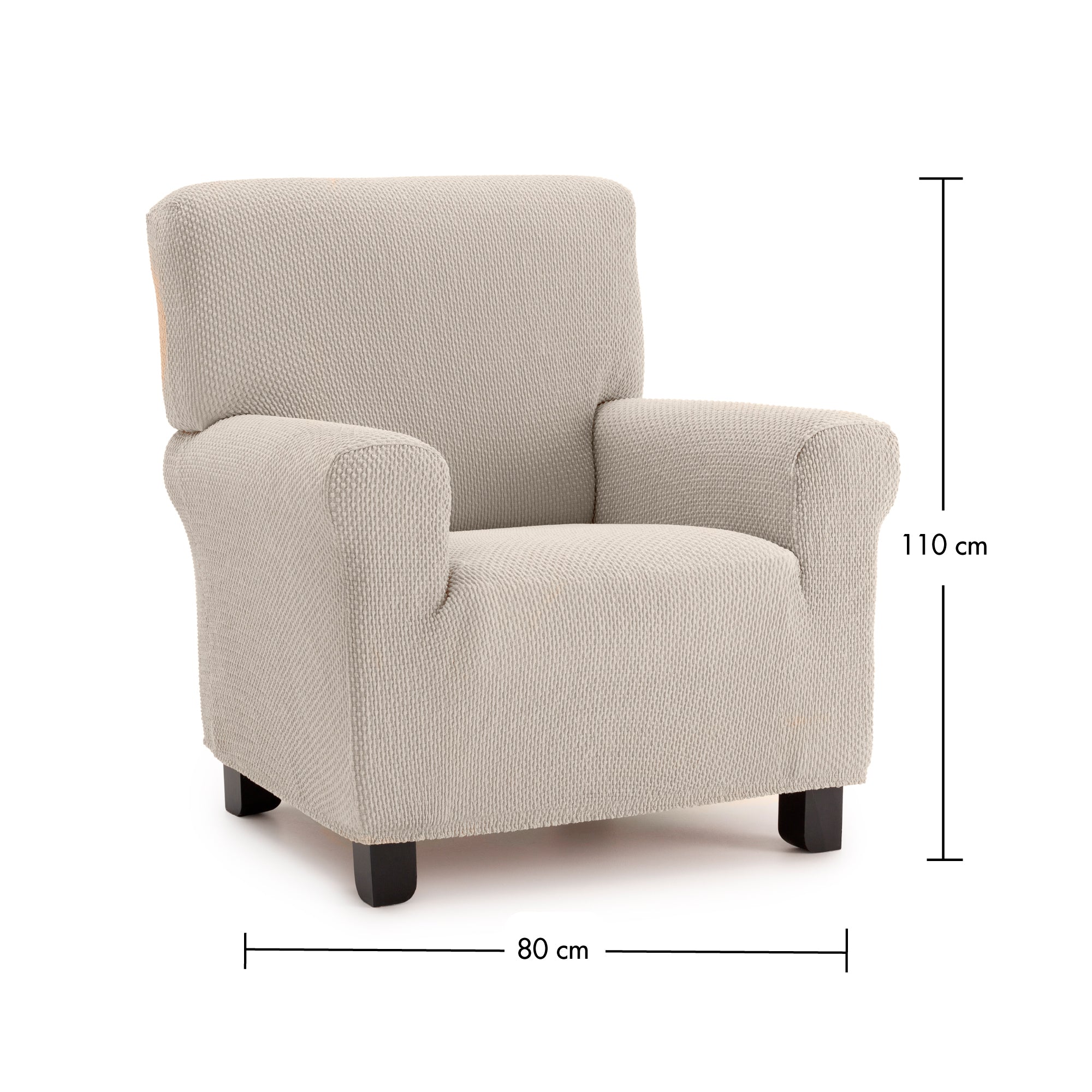 Forro protector bielástico Java para sofá 1 puesto