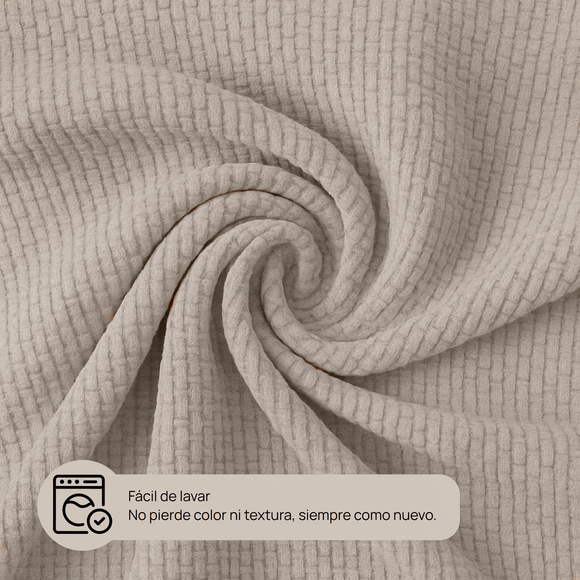 Forro protector bielástico Java para sofá 1 puesto