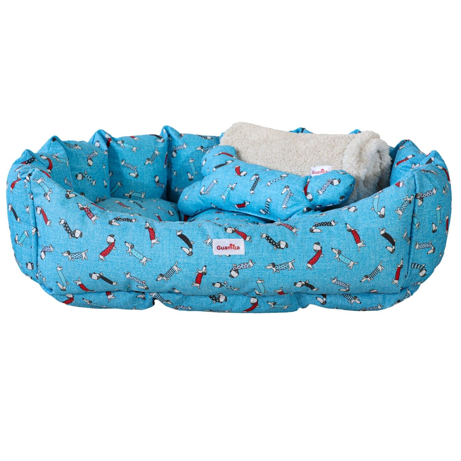  cama para perro grande fresca