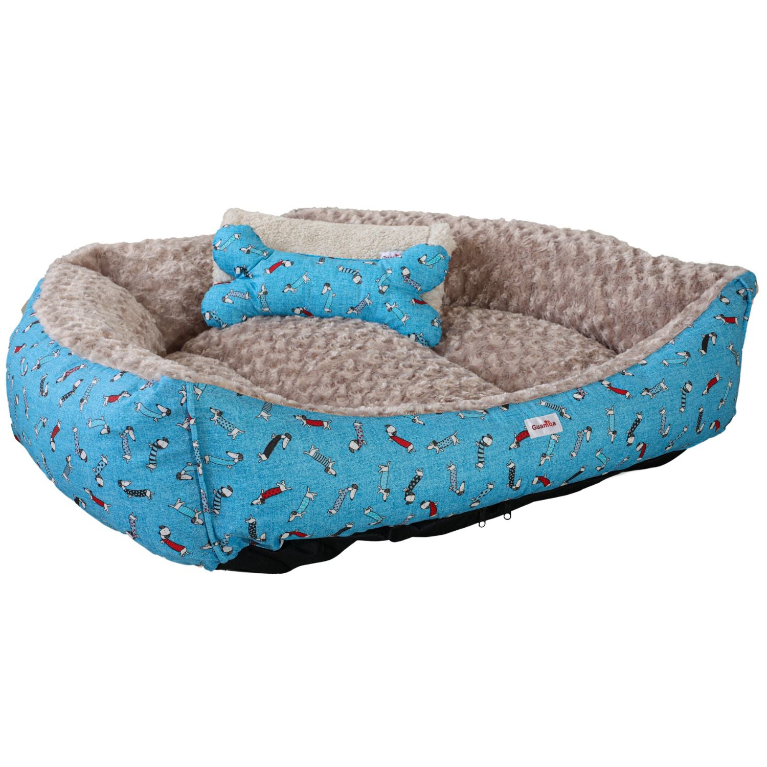 Combo Cama Para Perro Teckel