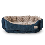 Cama París para perro suave, acolchada y lavable
