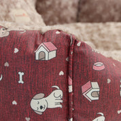 Camas estampadas en combo para mascota