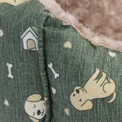 Camas estampadas en combo para mascota