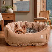 Cama París para perro pistacho & coffee