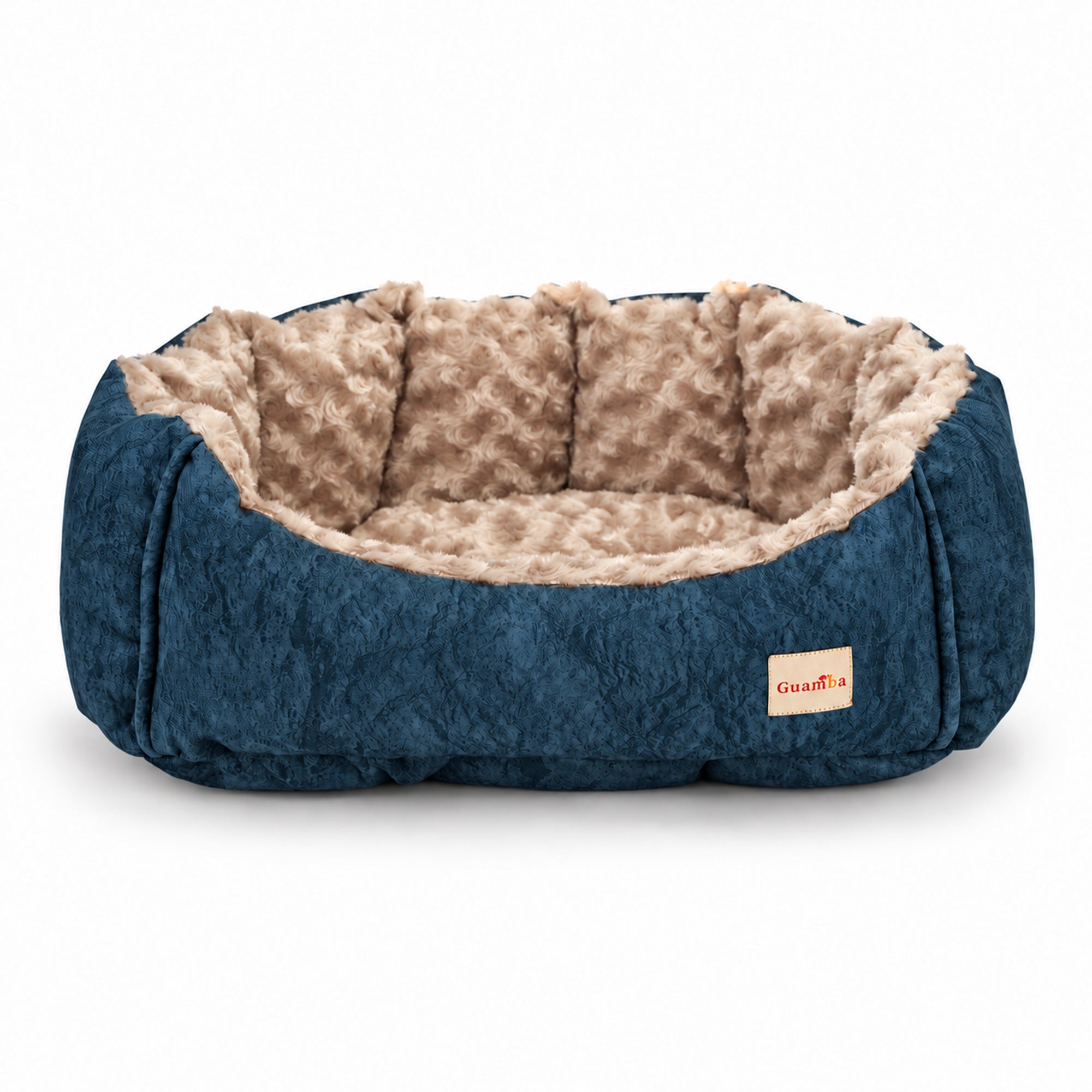 Cama París para perro suave, acolchada y lavable