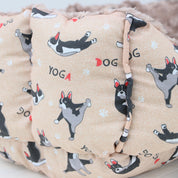 Camas estampadas en combo para mascota