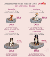 Combo Cama Mascota Dots Café