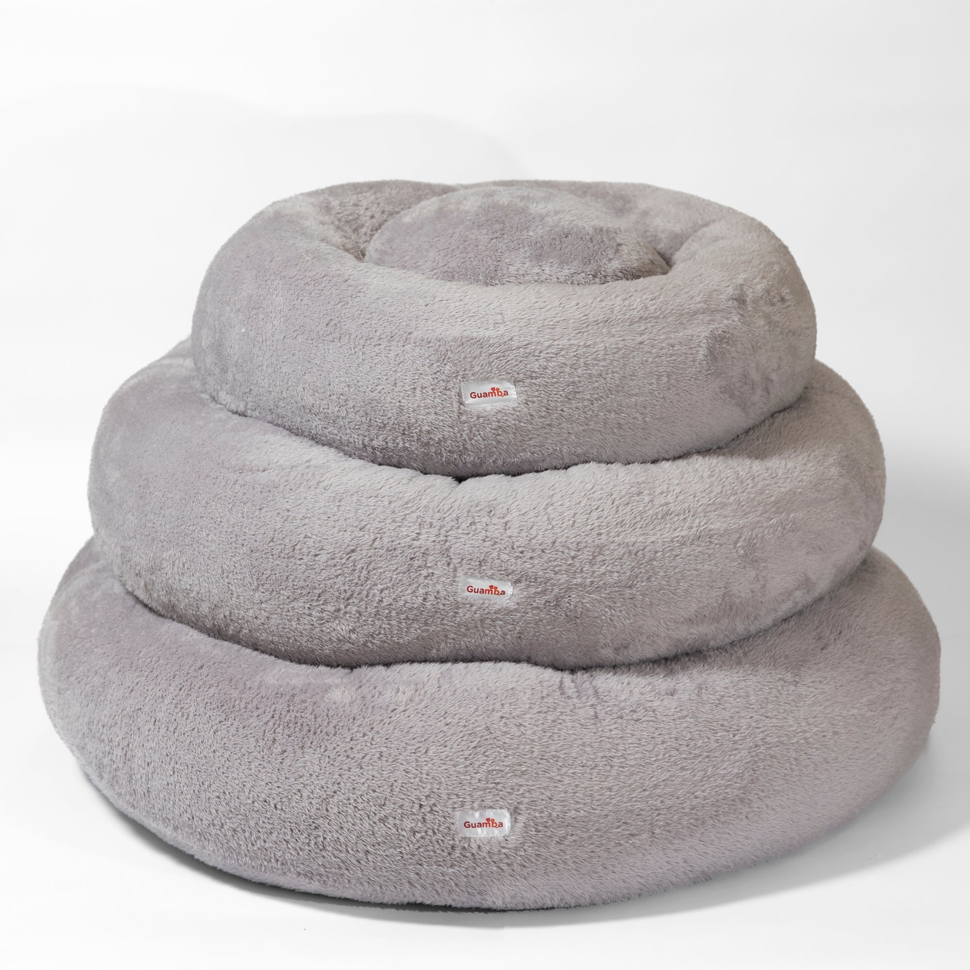 Cama para perro antiestrés tipo Donut