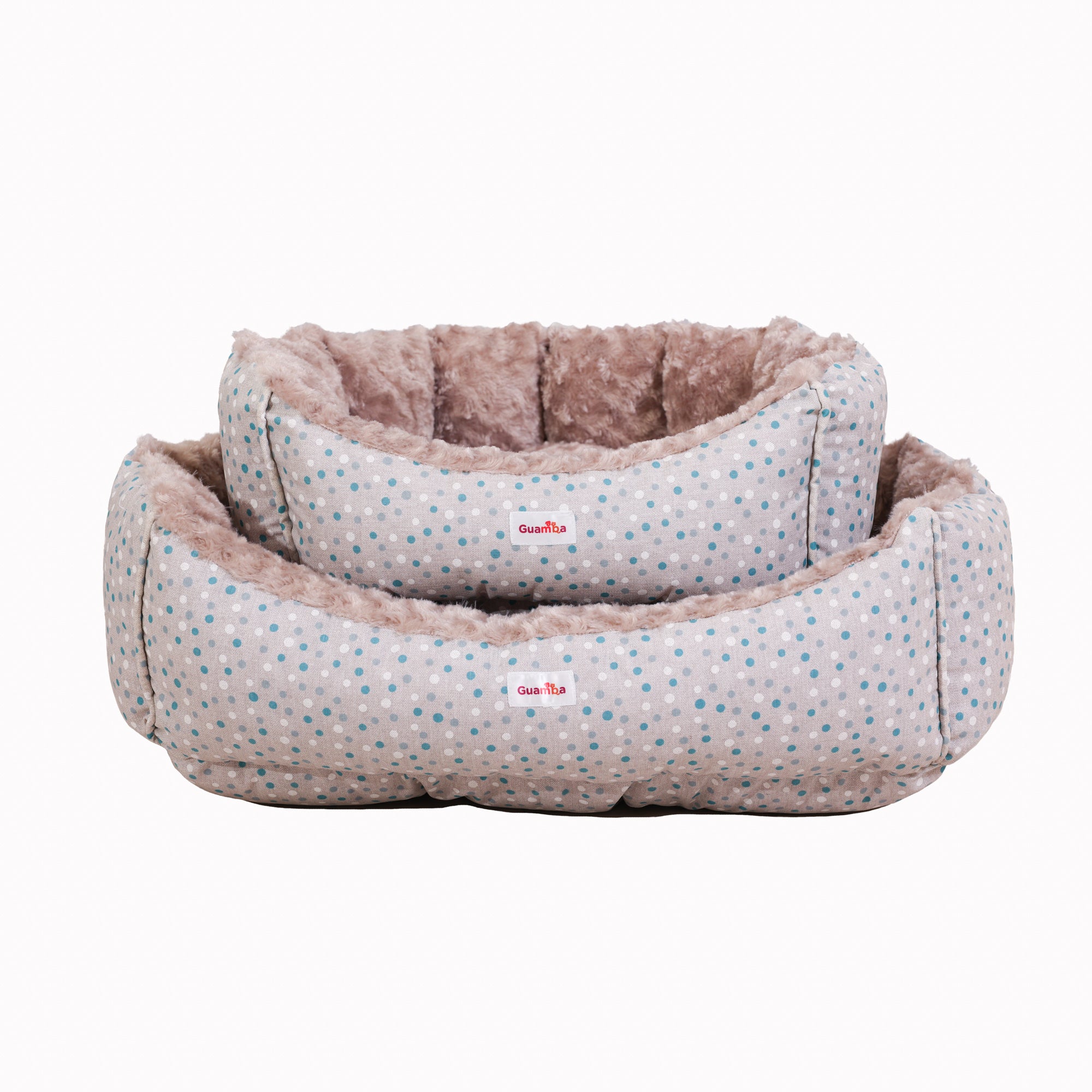 cama para perro y gato arlequín