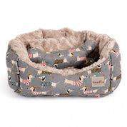 Camas estampadas en combo para mascota