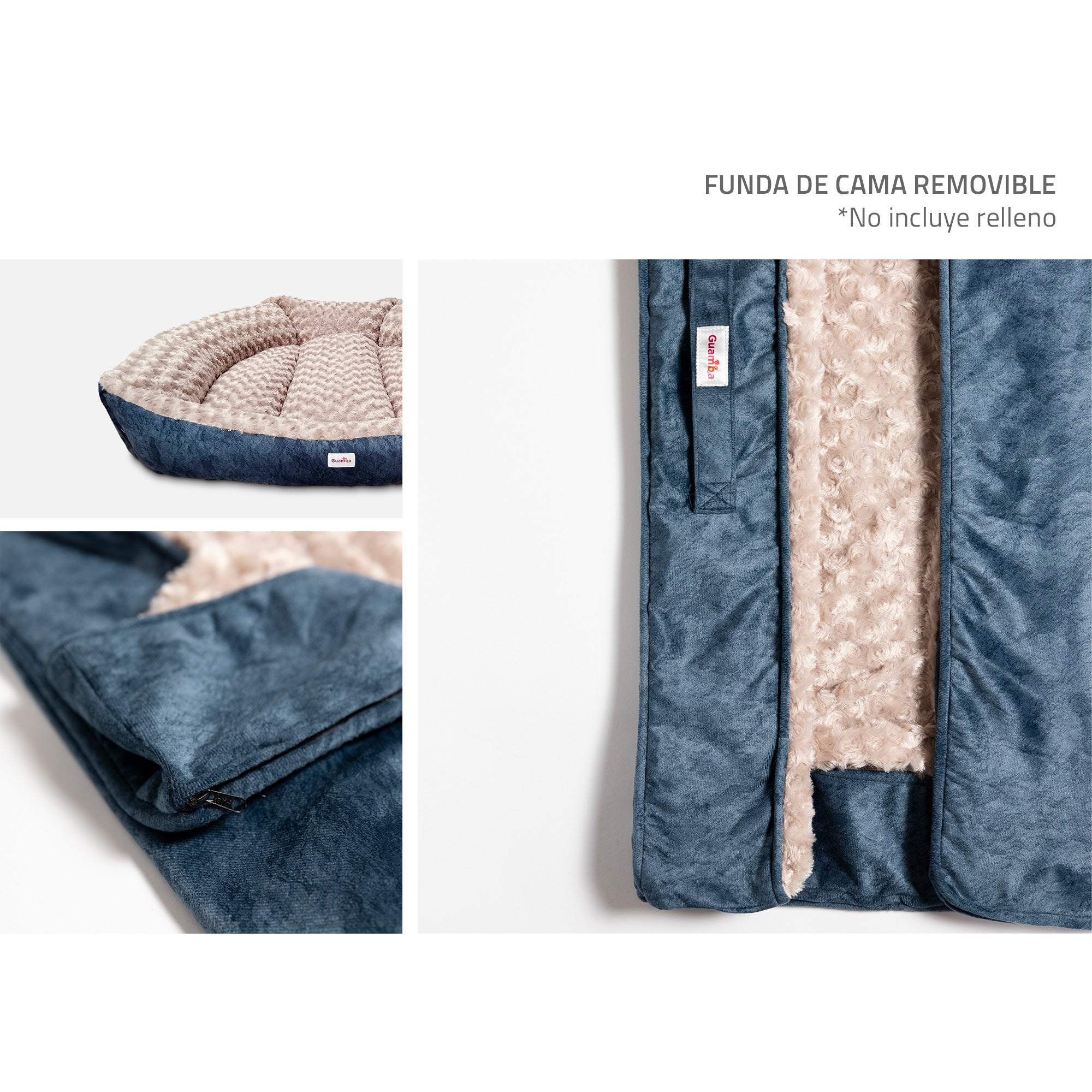 Funda cama mascota paris