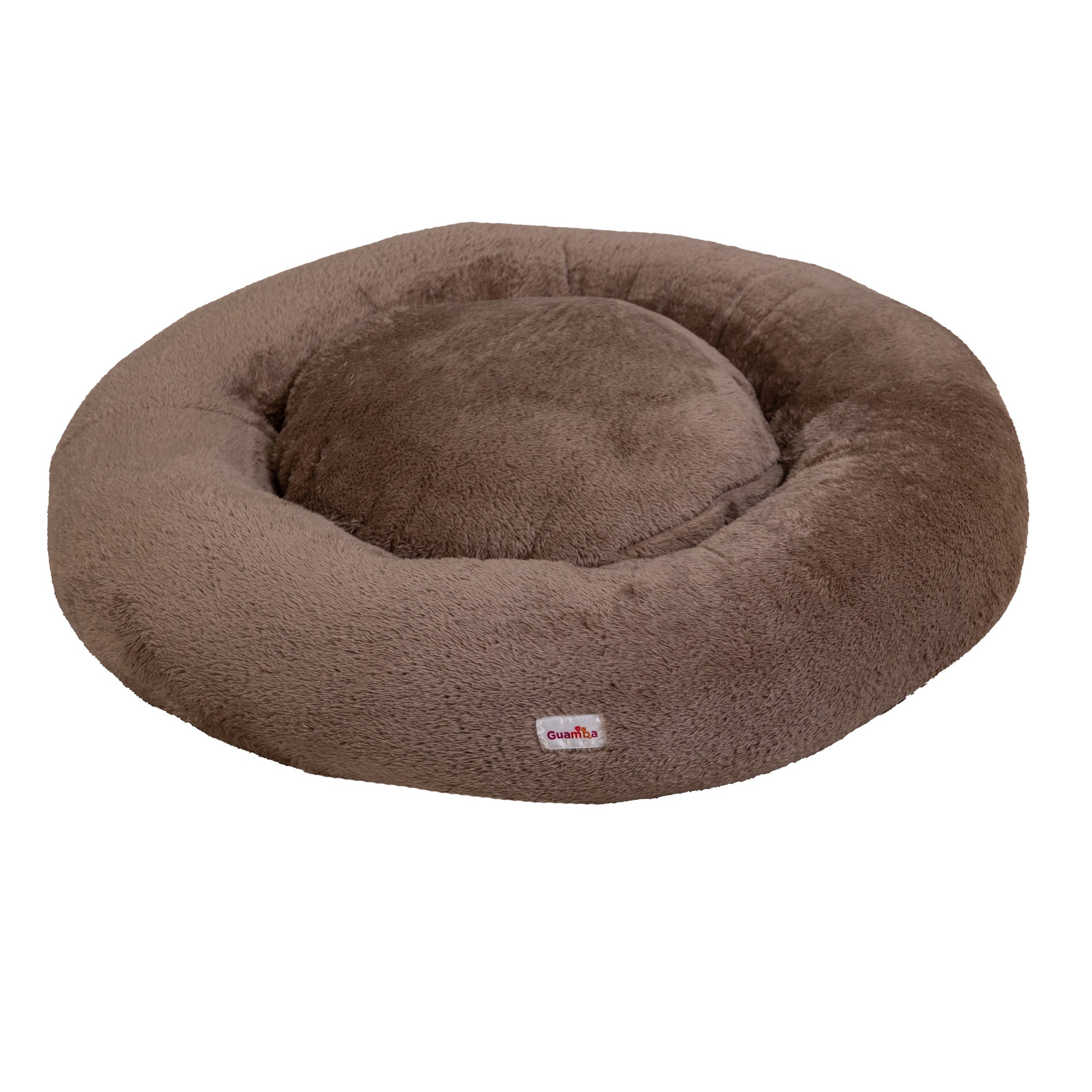 Cama para perro antiestrés tipo Donut Mocca