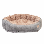 Cama París para perro suave, acolchada y lavable