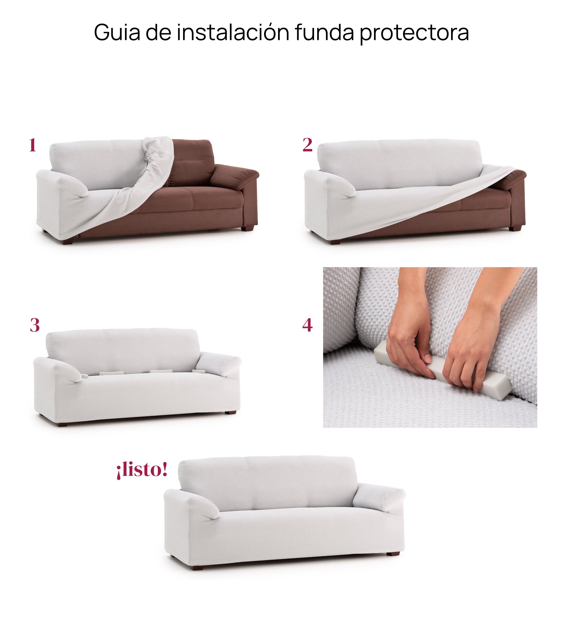 Forro protector para sofá elástico Trap