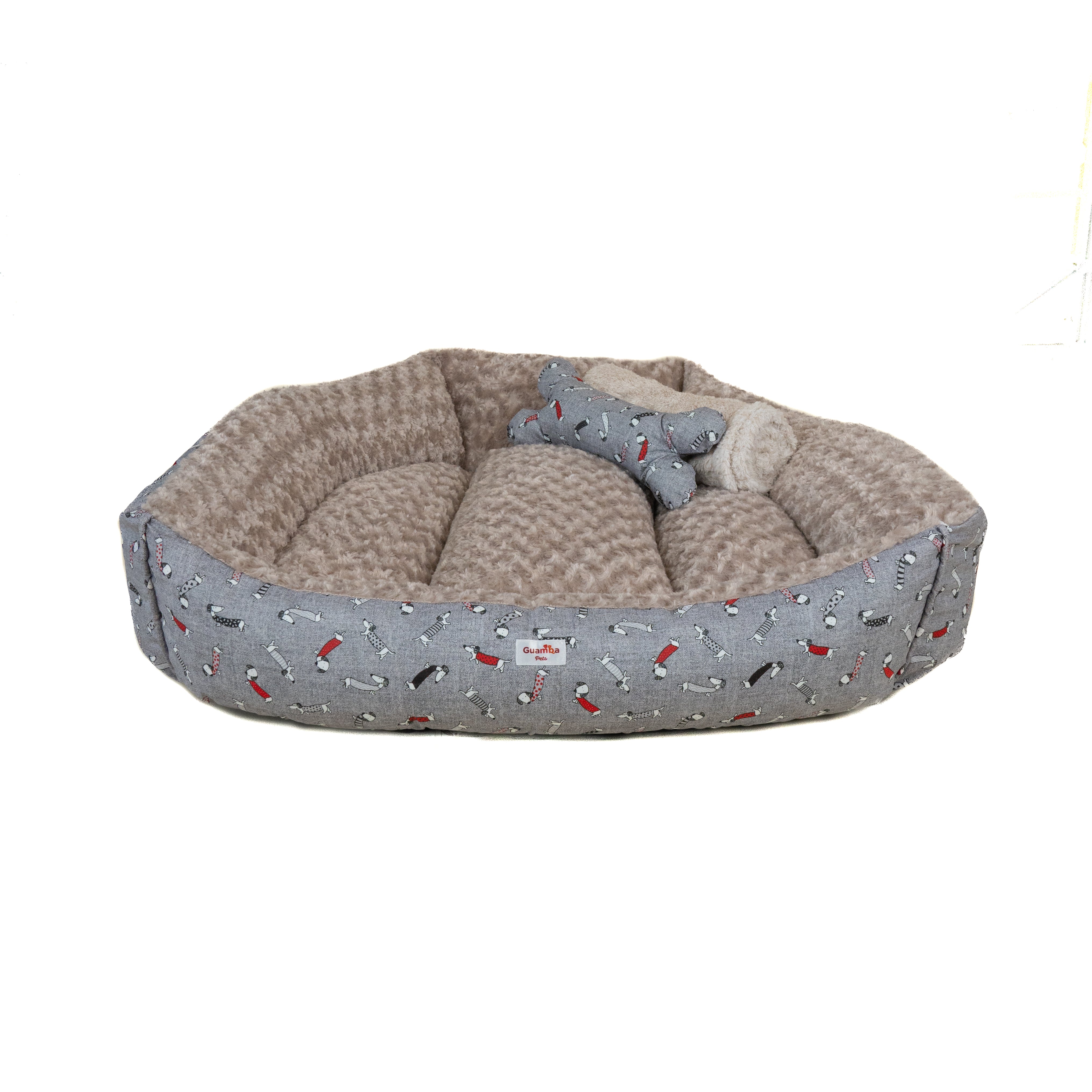 Combo Cama Para Perro Teckel