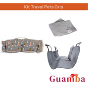 Kit Travel Pets Gris