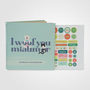 Libro de mascotas  I Woof You — Diario de historias