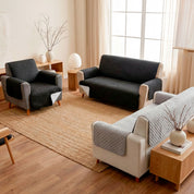 Combo Forro Protector Sofá Acolchado