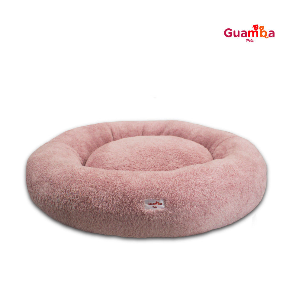 Cama para perro antiestrés tipo Donut
