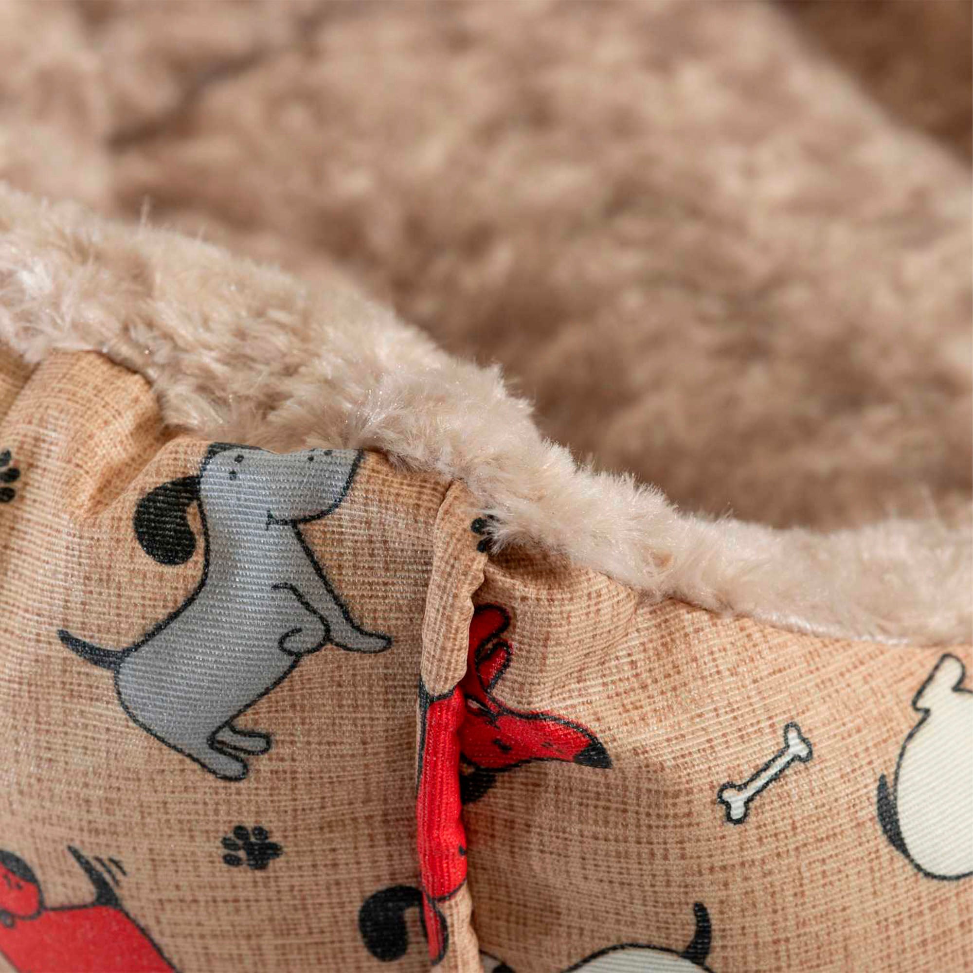 Camas estampadas para mascota