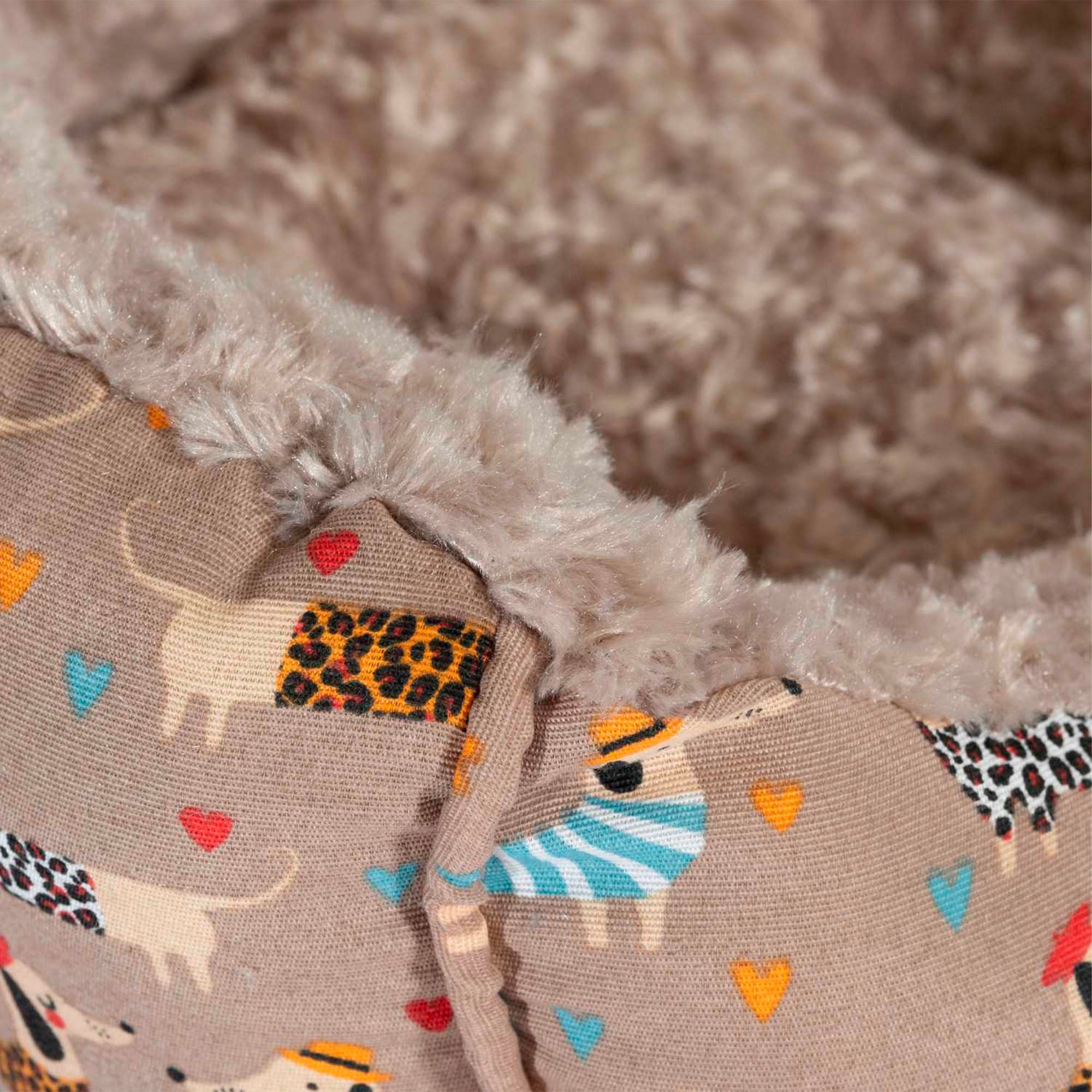 Camas estampadas para mascota