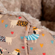 Camas estampadas para mascota