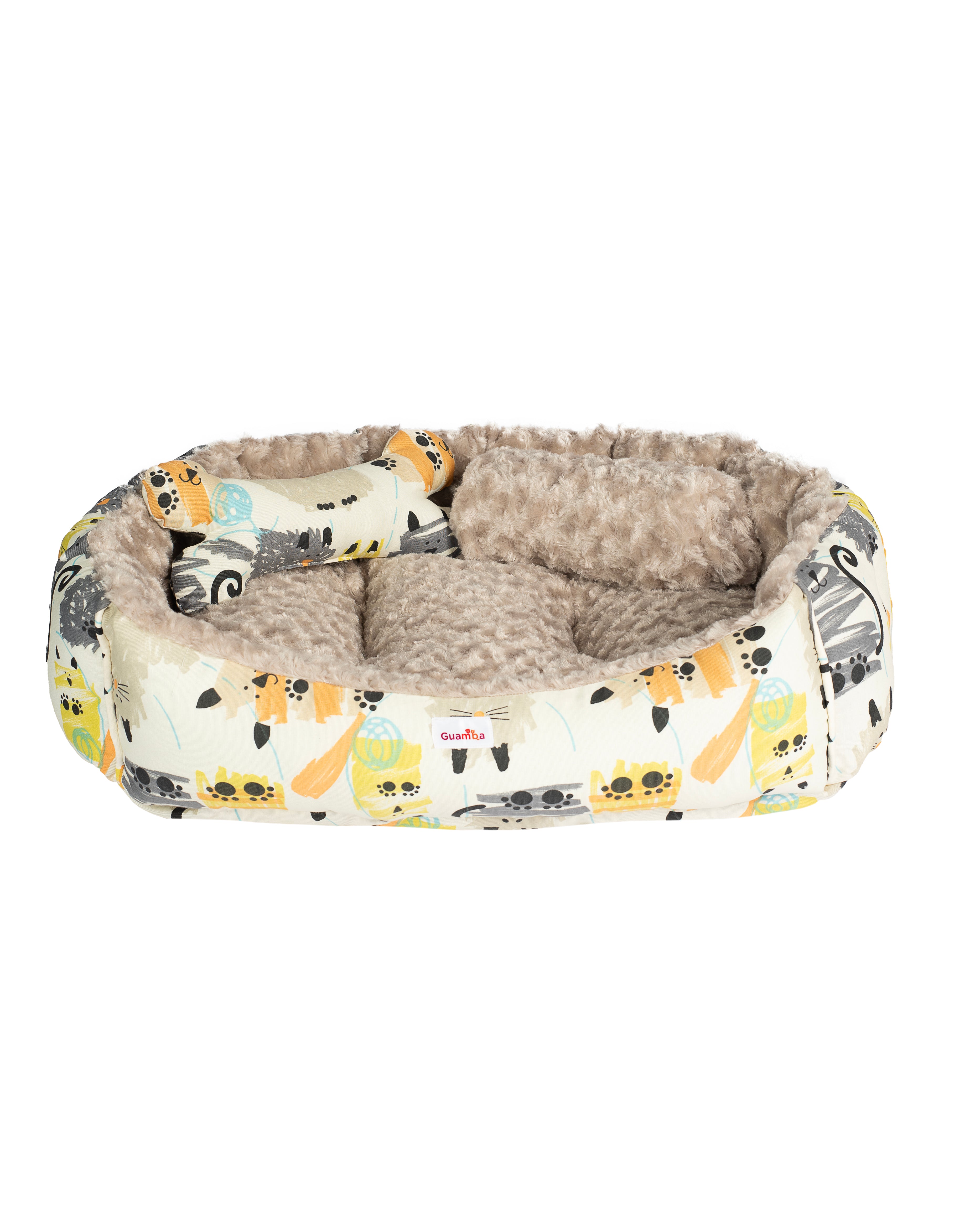 Combo Cama Mascota Larry