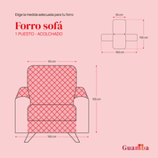 Set Protector Sofá 3-2 Y 1 Puesto