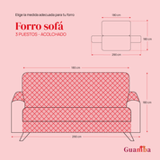 Set Protector Sofá 3-2 Y 1 Puesto