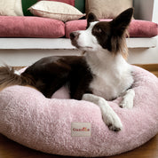 Camas antiestrés tipo Donut para perro