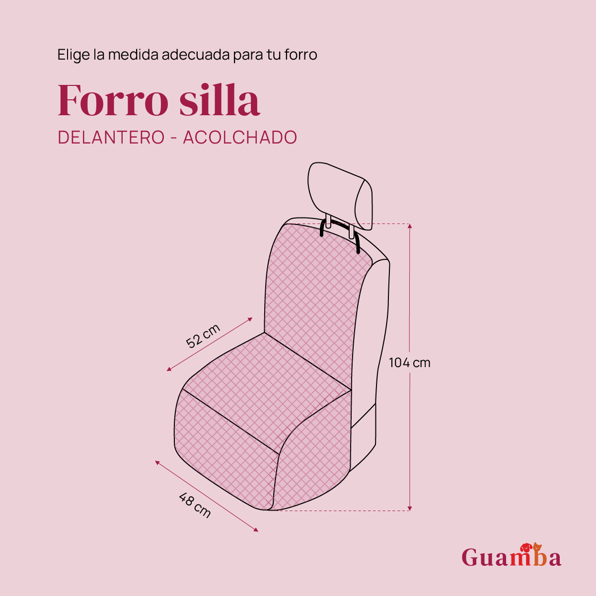 Protector de carro silla delantera