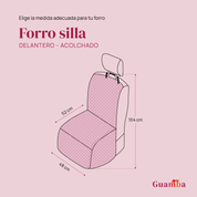 Protector de carro silla delantera