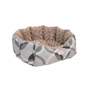 cama dona para perros color cafe