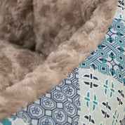 Combo Cama Mascota Patchwork