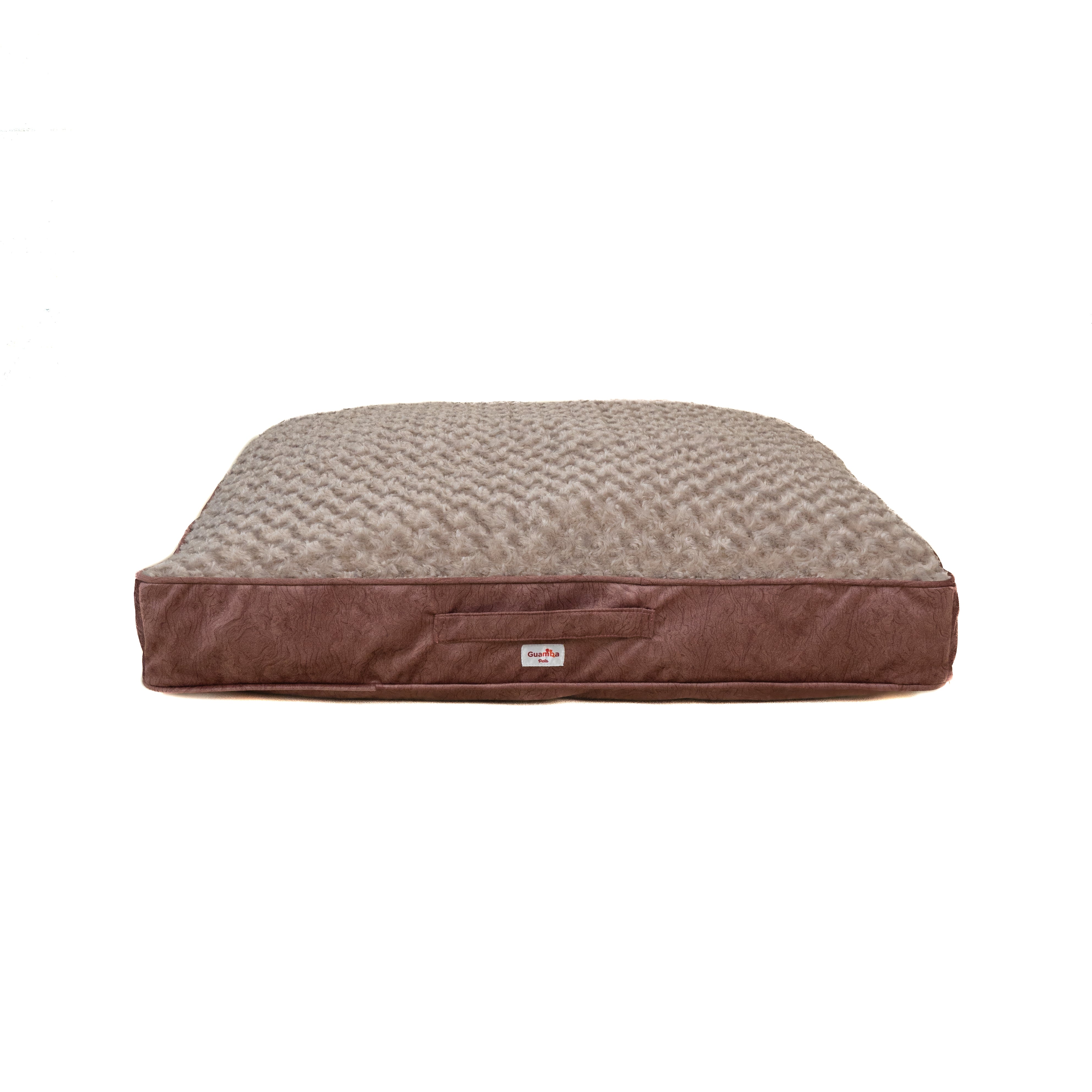 cama perro mediano color cafe
