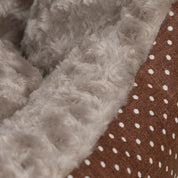 Combo Cama Mascota Dots Café