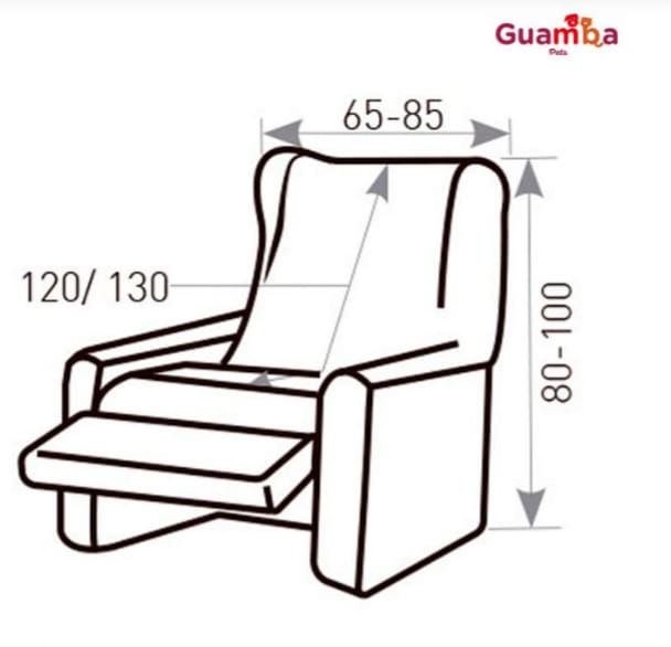 Forro Elástico Trap Silla Reclinable
