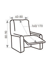 Forro Elástico Trap Silla Reclinable Completa
