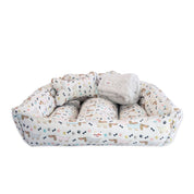 Combo Cama para perro Bones